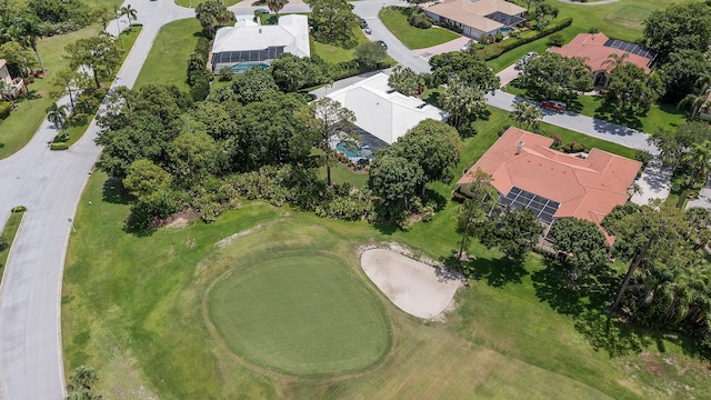 756 SW Pelican Cv, Port Saint Lucie, FL 34986 - aerial view of residential area featuring a local golf course