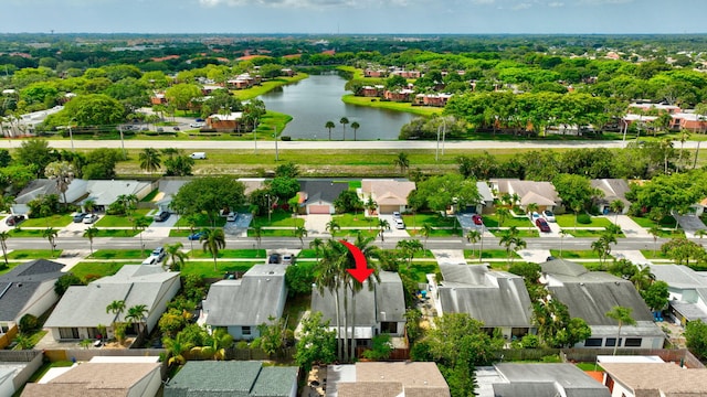 82 Baytree Cir, Boynton Beach, FL 33436 - aerial perspective of suburban area with a large body of water