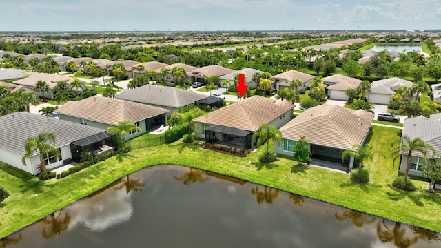 11454 SW Hawkins Ter, Port Saint Lucie, FL 34987 - aerial view of residential area with a nearby body of water