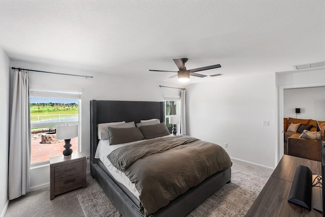 956 Bent Creek Dr, Fort Pierce, FL 34947 - carpeted bedroom featuring ceiling fan and baseboards