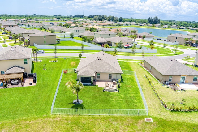 956 Bent Creek Dr, Fort Pierce, FL 34947 - aerial perspective of suburban area featuring a large body of water
