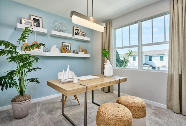 7472 Lenora Ln, Lake Worth, FL 33467 - home office with carpet floors and baseboards