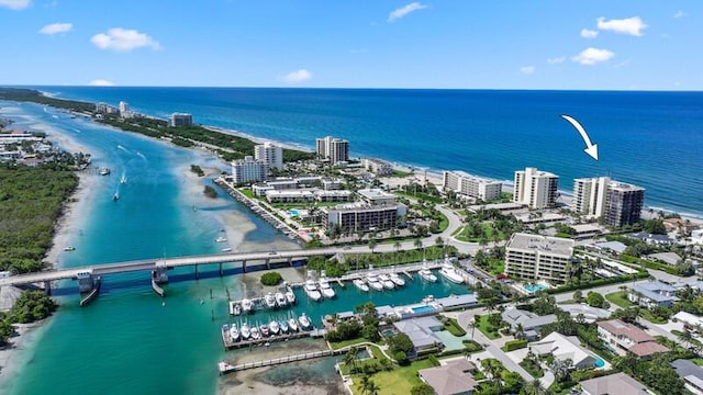 100 Beach Rd Unit 103, Tequesta, FL 33469 - view of urban area featuring a large body of water