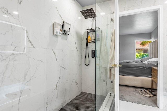 7572 Island Breeze Ter, Boynton Beach, FL 33437 - ensuite bathroom with a marble finish shower
