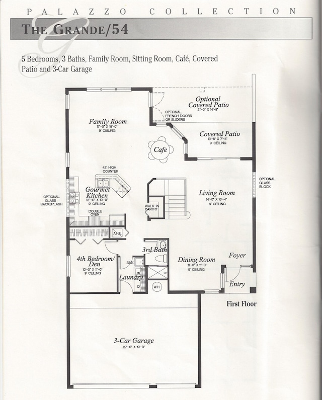 9961 Marsala Way, Delray Beach, FL 33446 - floor plan / room layout