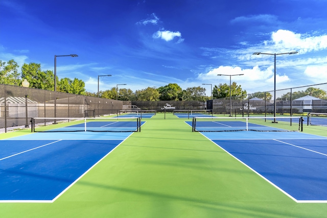 2608 SW Greenwich Way, Palm City, FL 34990 - view of tennis court featuring community basketball court
