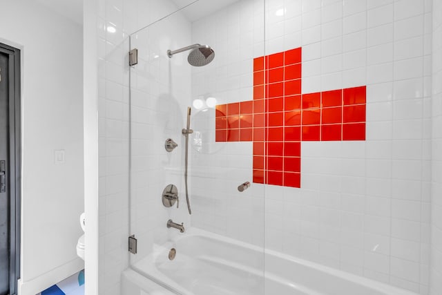 354 Country Club Dr, Tequesta, FL 33469 - bathroom with toilet and tub / shower combination