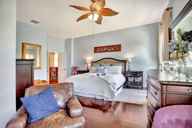 1503 NW 159th Ln, Pembroke Pines, FL 33028 - bedroom with wood finished floors and ceiling fan