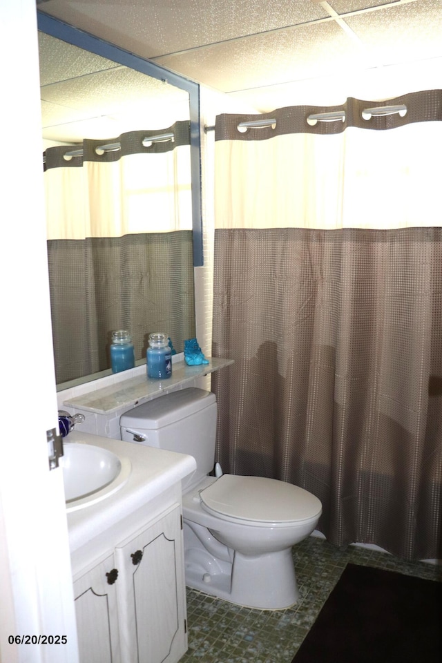716 Saxony O Unit 716, Delray Beach, FL 33446 - bathroom featuring vanity and curtained shower