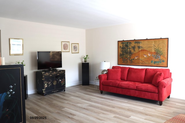 716 Saxony O Unit 716, Delray Beach, FL 33446 - living area with wood finished floors and baseboards