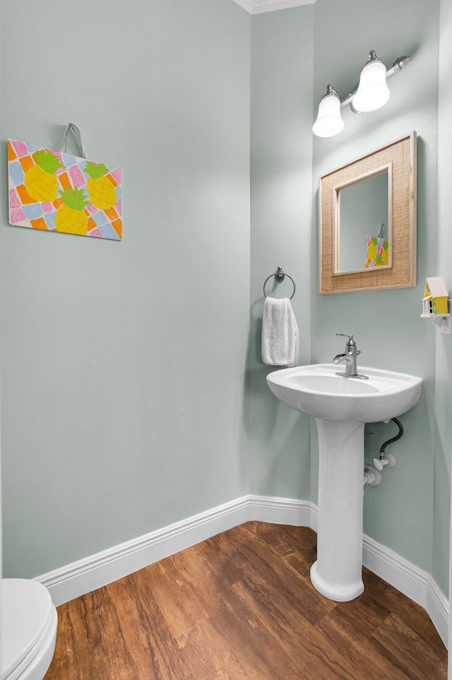 49 Lancaster Rd, Boynton Beach, FL 33426 - bathroom featuring wood finished floors