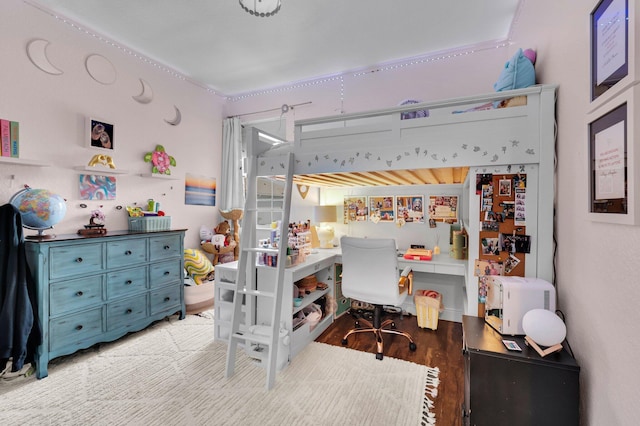 49 Lancaster Rd, Boynton Beach, FL 33426 - bedroom featuring a desk and wood finished floors