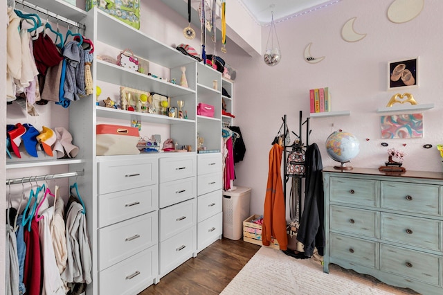 49 Lancaster Rd, Boynton Beach, FL 33426 - walk in closet featuring dark wood finished floors