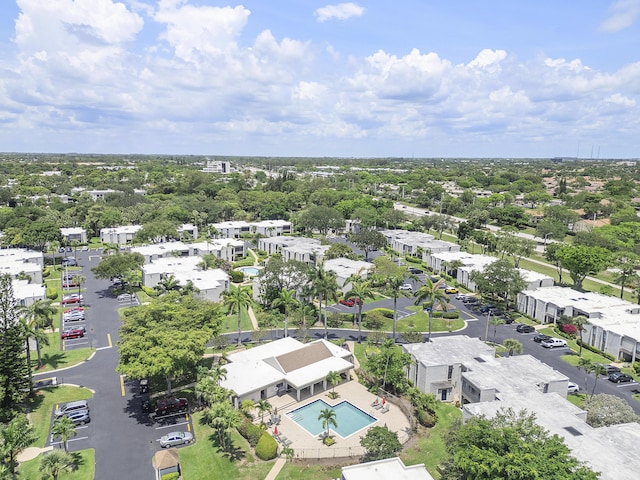 6612 Spring Bottom Way Unit 186, Boca Raton, FL 33433 - drone / aerial view of a pool