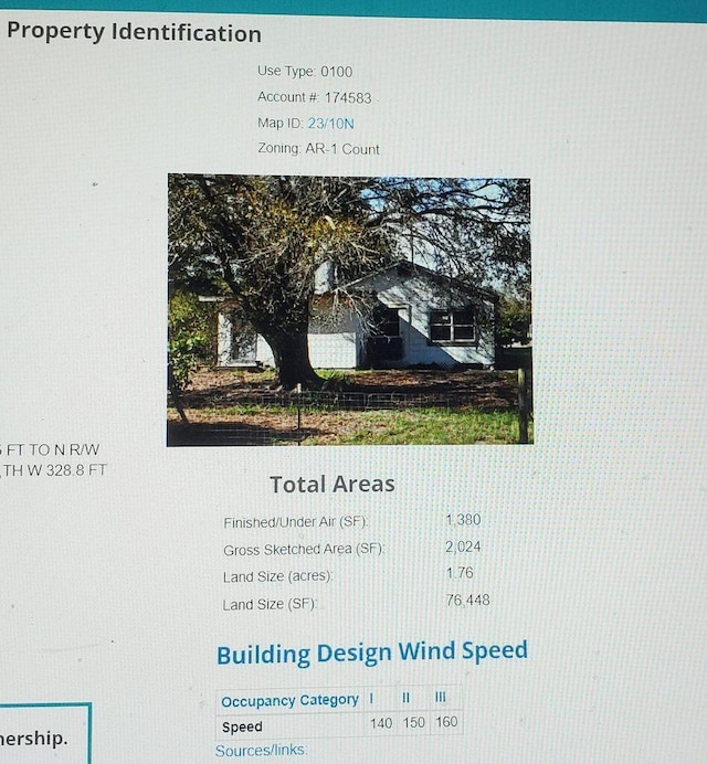 9500 Orange Ave, Fort Pierce, FL 34945 - view of a document