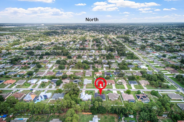 1262 SW Hunnicut Ave, Port Saint Lucie, FL 34953 - aerial overview of property's location