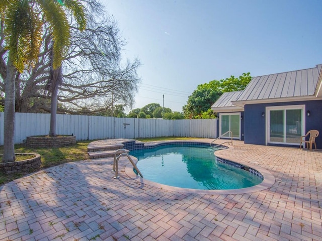 3416 Atlantic Blvd, Vero Beach, FL 32960 - view of pool with a fenced backyard and a patio