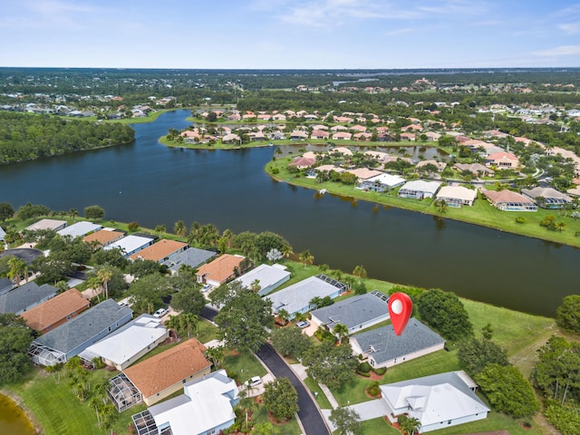 462 SW Sundance Trl, Port Saint Lucie, FL 34953 - aerial view of property's location with nearby suburban area and a large body of water