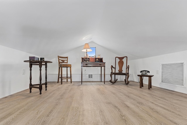 638 NE 8th Ave, Boynton Beach, FL 33435 - additional living space with wood finished floors and lofted ceiling