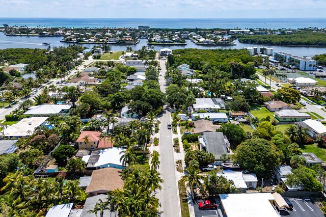 638 NE 8th Ave, Boynton Beach, FL 33435 - aerial perspective of suburban area with a nearby body of water