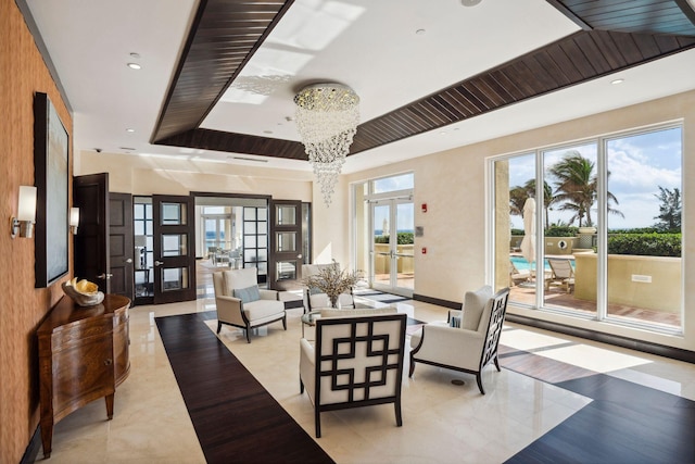 5050 N Ocean Dr Unit 701, Singer Island, FL 33404 - lobby with recessed lighting