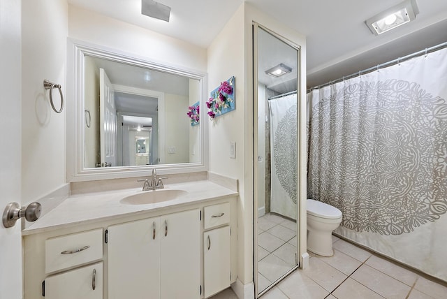 506 5th Ter, Palm Beach Gardens, FL 33418 - full bath with tile patterned flooring, toilet, and vanity