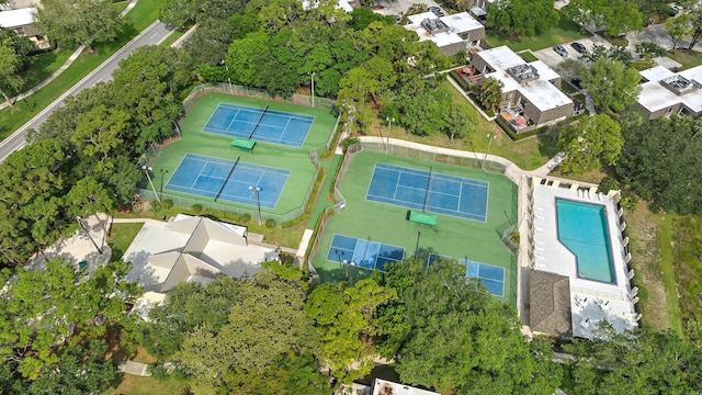 506 5th Ter, Palm Beach Gardens, FL 33418 - aerial overview of property's location with a pool