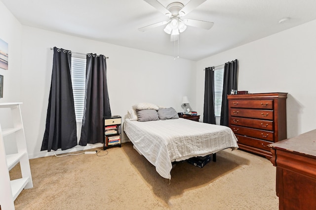 6143 Wildfire Way, West Palm Beach, FL 33415 - bedroom featuring carpet and ceiling fan