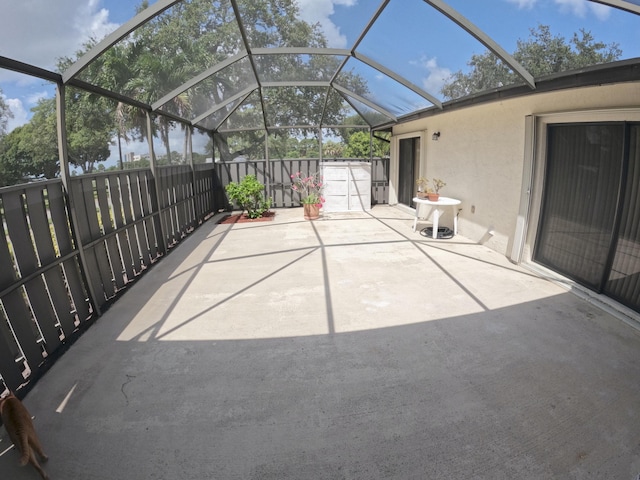 1713 Mariners Cv Unit 7C, Fort Pierce, FL 34950 - view of patio / terrace with a lanai