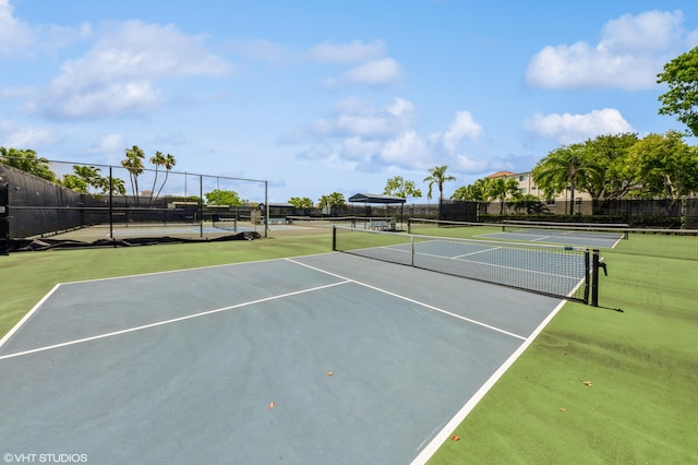 6491 Royal Manor Cir, Delray Beach, FL 33484 - view of tennis court