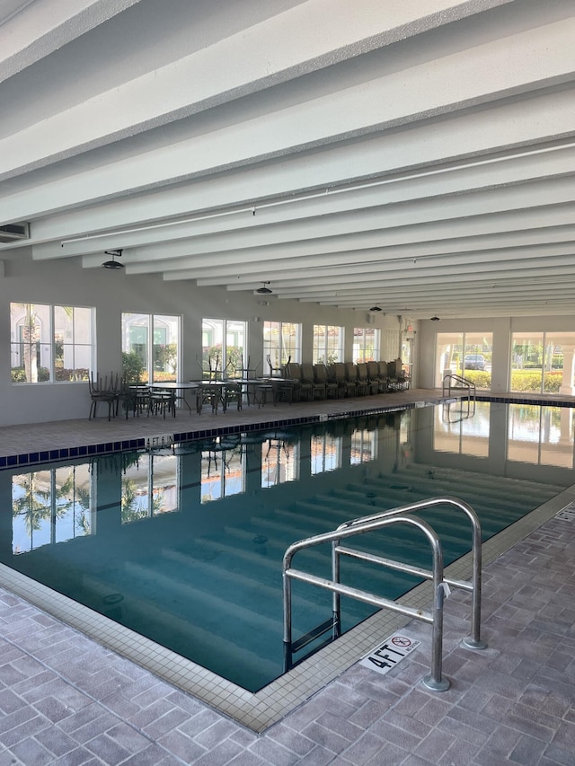 6491 Royal Manor Cir, Delray Beach, FL 33484 - view of indoor community pool