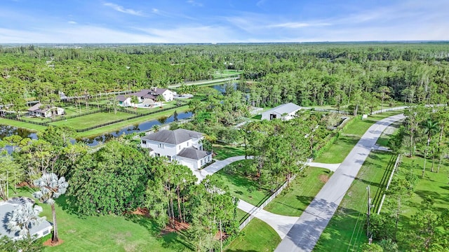 6688 Duckweed Rd, Lake Worth, FL 33449 - aerial view of property's location featuring a forest and a nearby body of water