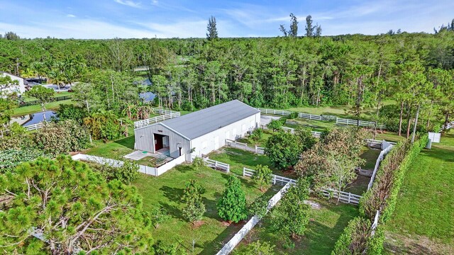 6688 Duckweed Rd, Lake Worth, FL 33449 - view from above of property featuring a heavily wooded area