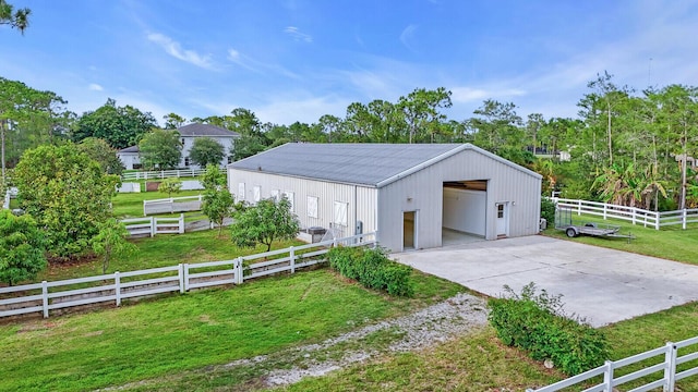 6688 Duckweed Rd, Lake Worth, FL 33449 - detached garage with driveway