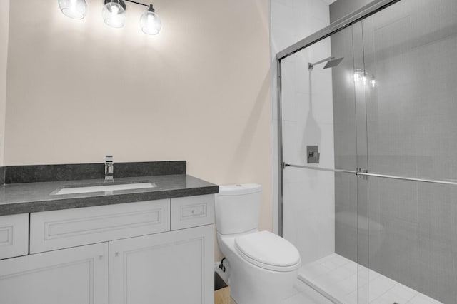 6688 Duckweed Rd, Lake Worth, FL 33449 - full bath with toilet, vanity, and a shower stall