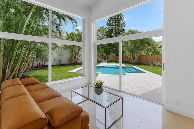 6607 NW 25th Way, Boca Raton, FL 33496 - view of pool with a patio and an outdoor hangout area