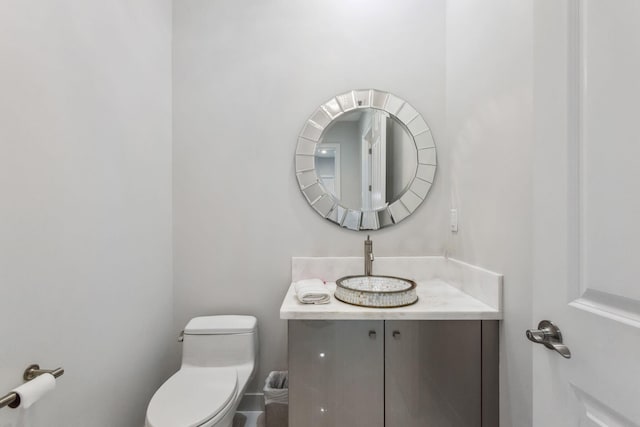 16770 Burlington Bristol Ln, Delray Beach, FL 33446 - half bathroom with toilet and vanity