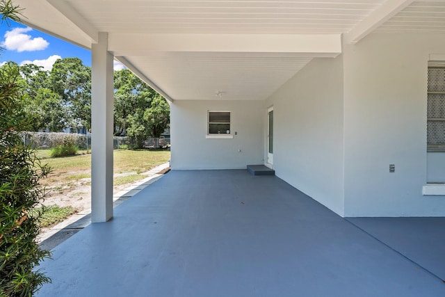 903 S 27th St, Fort Pierce, FL 34947 - view of patio / terrace with a carport