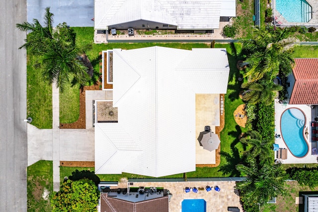 9496 Majestic Way, Boynton Beach, FL 33437 - drone / aerial view of a pool area