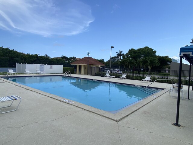 9496 Majestic Way, Boynton Beach, FL 33437 - community pool featuring a patio area