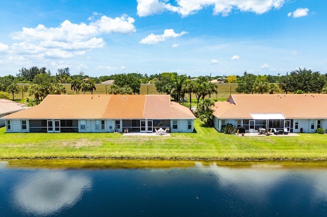 15318 W Tranquility Lake Dr, Delray Beach, FL 33446 - view from above of property featuring a nearby body of water