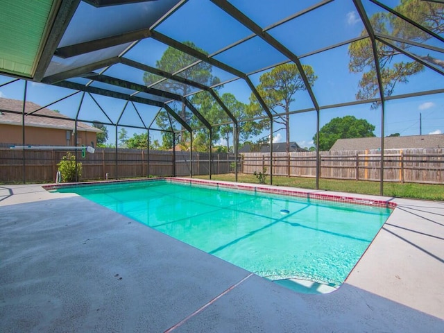 1030 Locust Ave NW, Palm Bay, FL 32907 - view of pool featuring a fenced backyard and a patio area