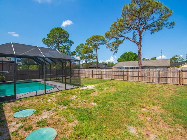 1030 Locust Ave NW, Palm Bay, FL 32907 - view of yard with glass enclosure