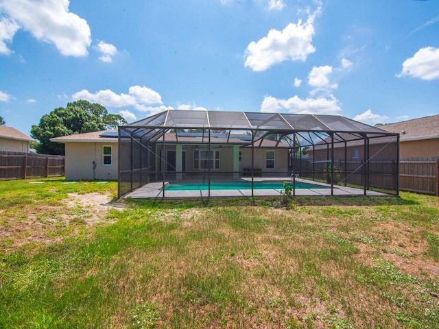 1030 Locust Ave NW, Palm Bay, FL 32907 - back of house with a lanai