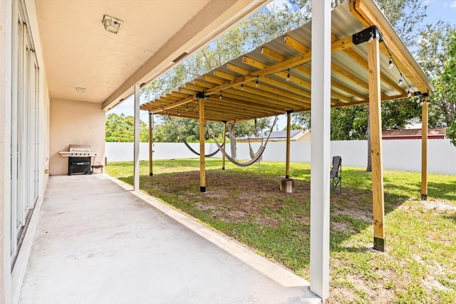 2481 SE Berkshire Blvd, Port Saint Lucie, FL 34952 - view of patio / terrace with grilling area