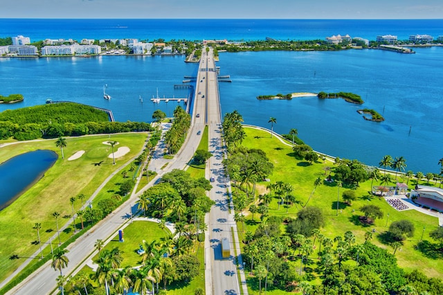 220 S L St, Lake Worth Beach, FL 33460 - drone / aerial view of a nearby body of water