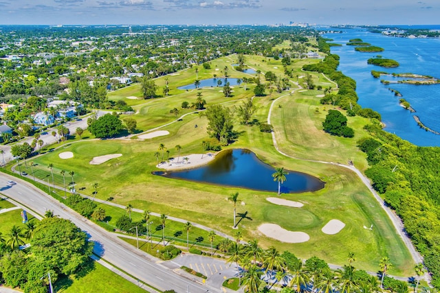 220 S L St, Lake Worth Beach, FL 33460 - aerial view of a large body of water and a golf course