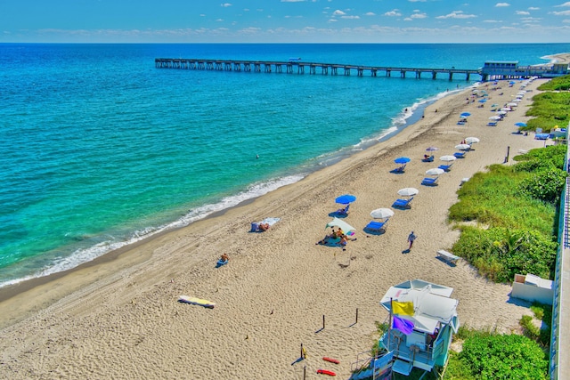 220 S L St, Lake Worth Beach, FL 33460 - water view featuring local beach