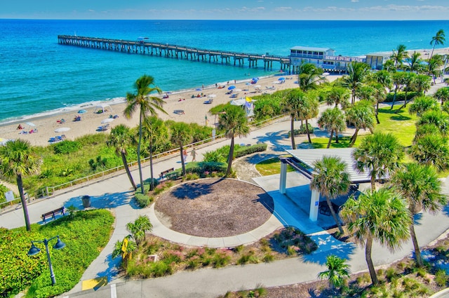 220 S L St, Lake Worth Beach, FL 33460 - drone / aerial view of extended coastline
