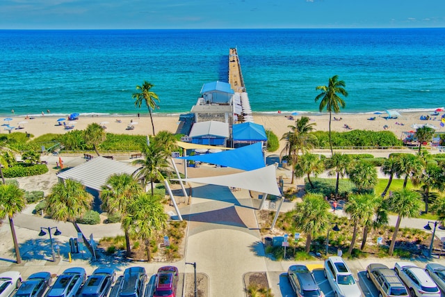 220 S L St, Lake Worth Beach, FL 33460 - drone / aerial view of expansive beach